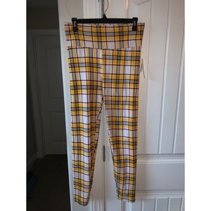 Charlotte Russe Plaid Leggings